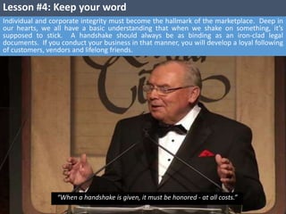 Winners Never Cheat - 11 Timeless Business Values from Jon Huntsman | PPTX