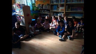 Winnie, the witch at the library