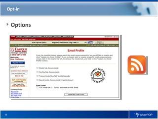 Opt-in Options 