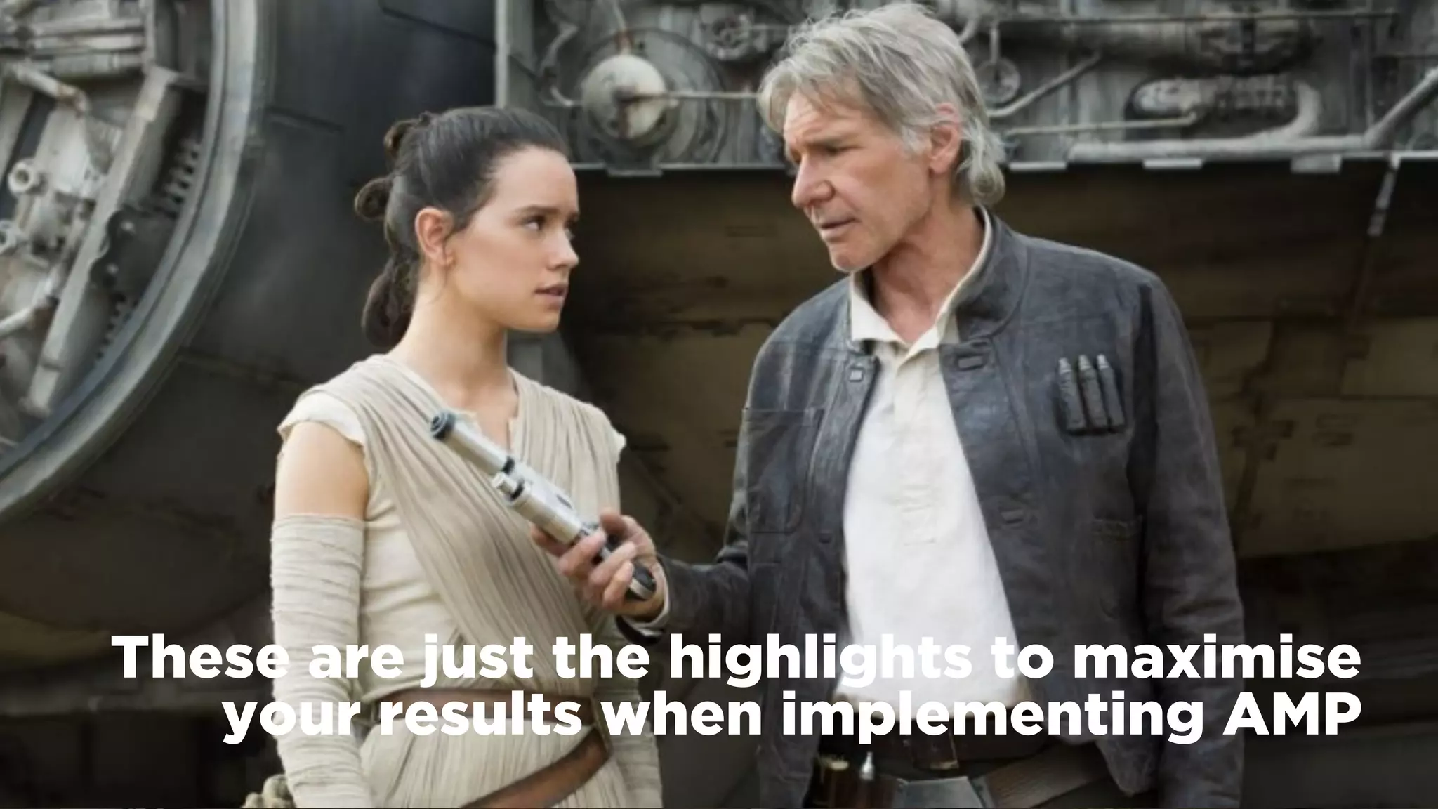 #winningmobile at #searchstarsSE by @aleyda from @orainti
These are just the highlights to maximise
your results when implementing AMP
 