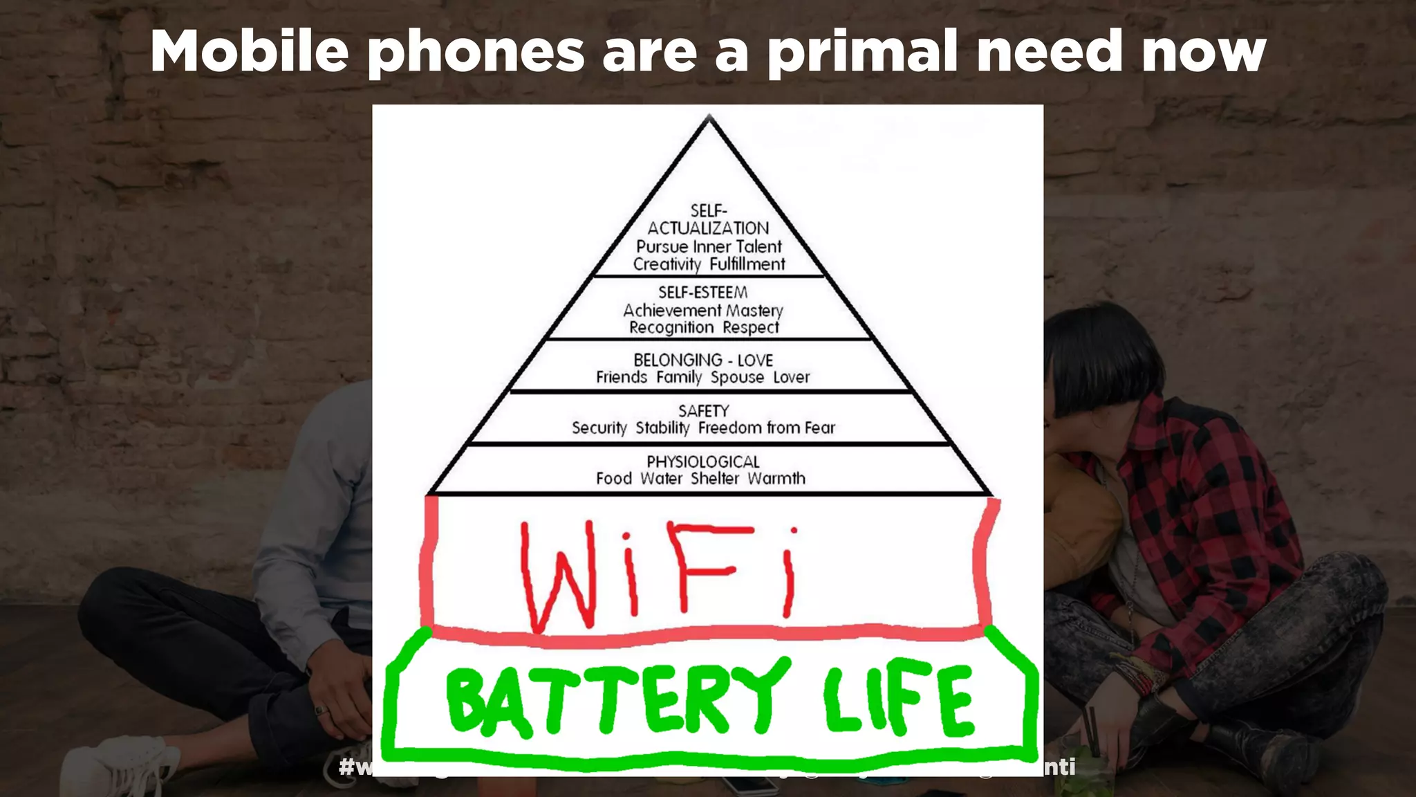 #winningmobile at #searchstarsSE by @aleyda from @orainti
Mobile phones are a primal need now
 
