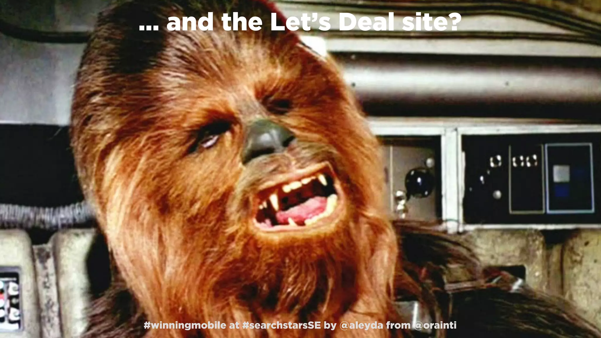 #winningmobile at #searchstarsSE by @aleyda from @orainti
… and the Let’s Deal site?
#winningmobile at #searchstarsSE by @aleyda from @orainti
 