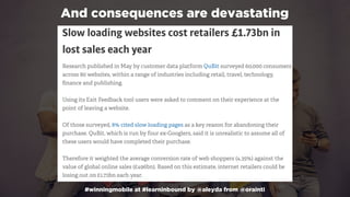 #winningmobile at #learninbound by @aleyda from @orainti
And consequences are devastating
 