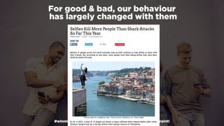 #winningmobile at #learninbound by @aleyda from @orainti
For good & bad, our behaviour 
has largely changed with them
 