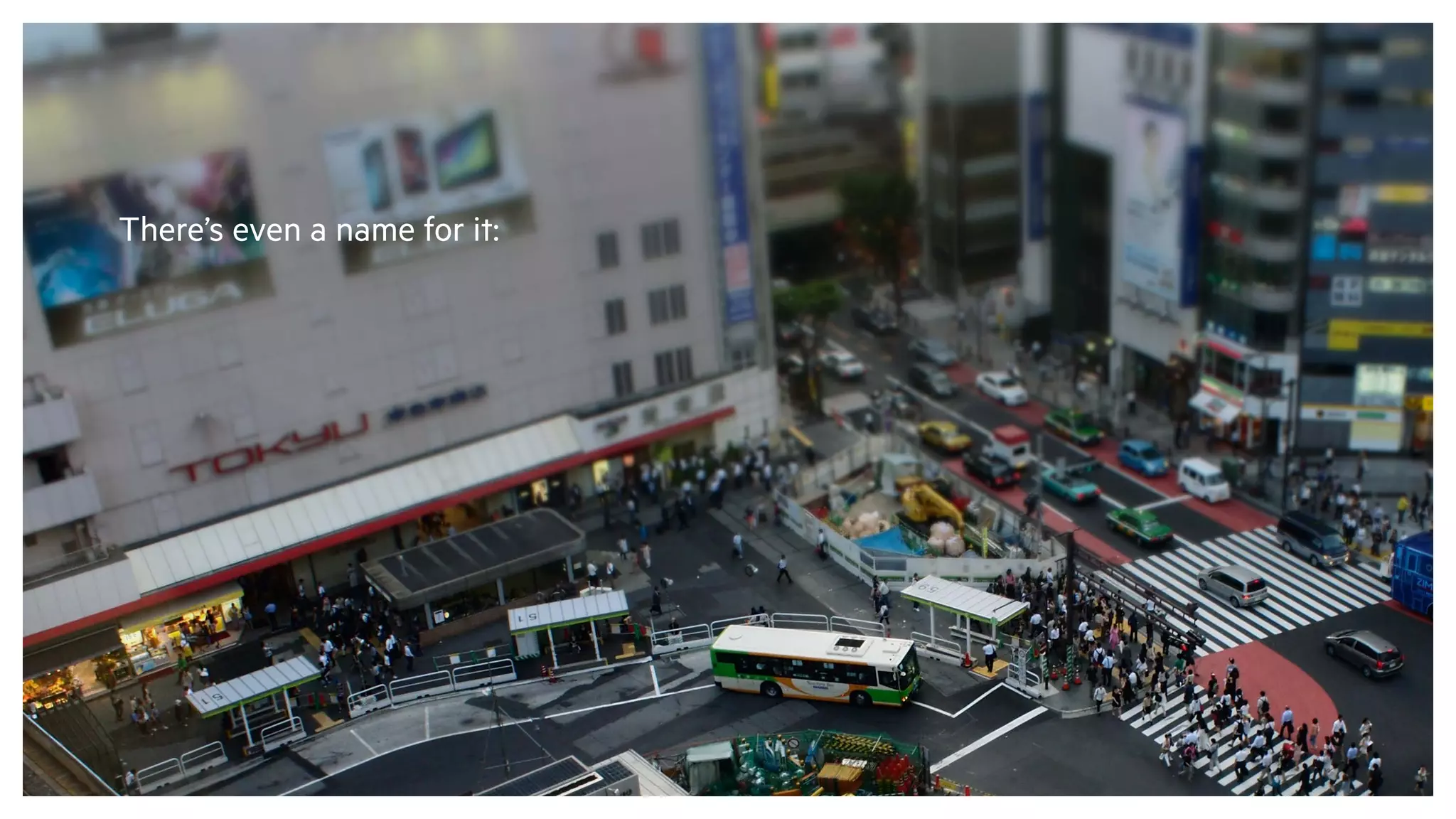 There’s even a name for it:
 