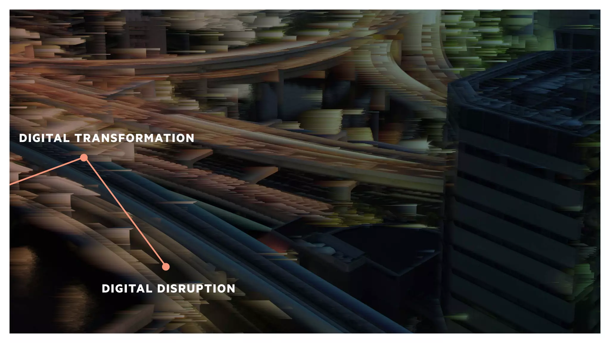 DIGITAL TRANSFORMATION
DIGITAL DISRUPTION
 