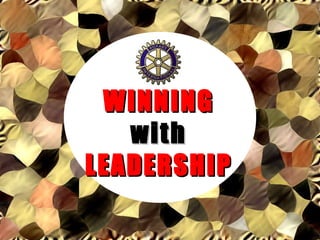 WINNING  with  LEADERSHIP 