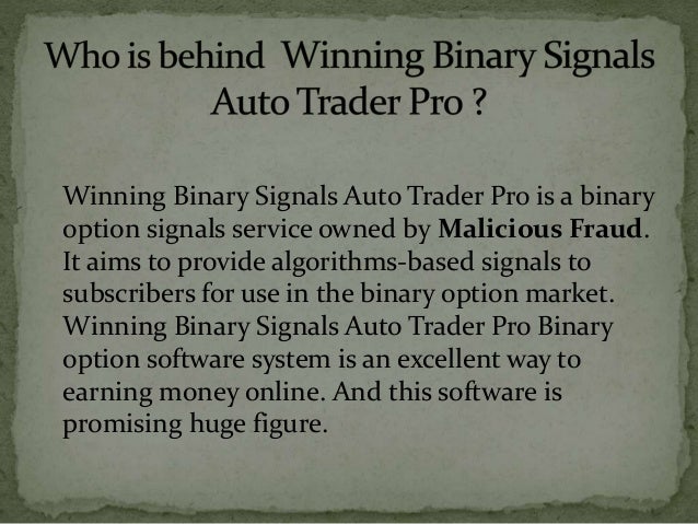 Quantum binary signals auto trader review