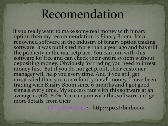 Winning binary signals auto trader pro review