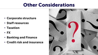 Winning global business