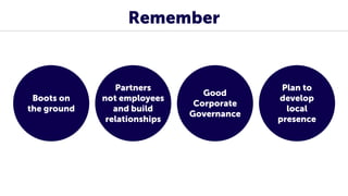 Winning global business