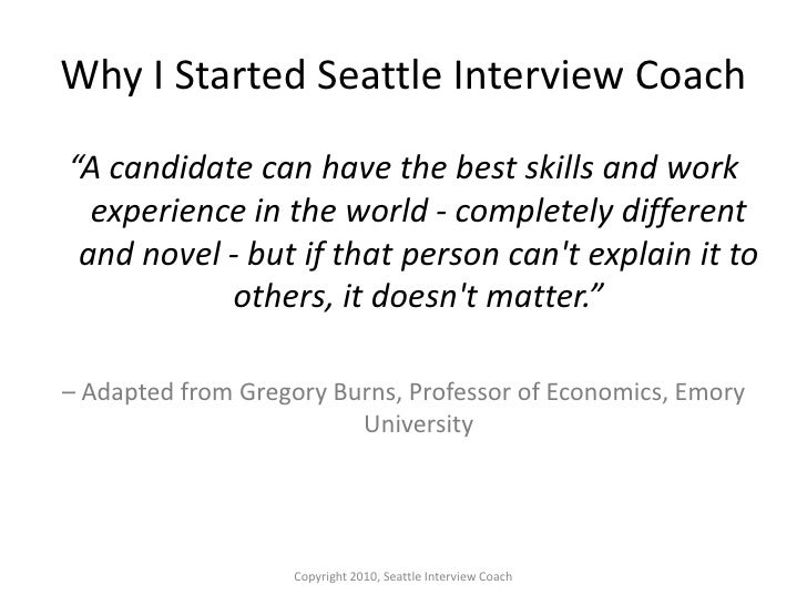 acing the job interview