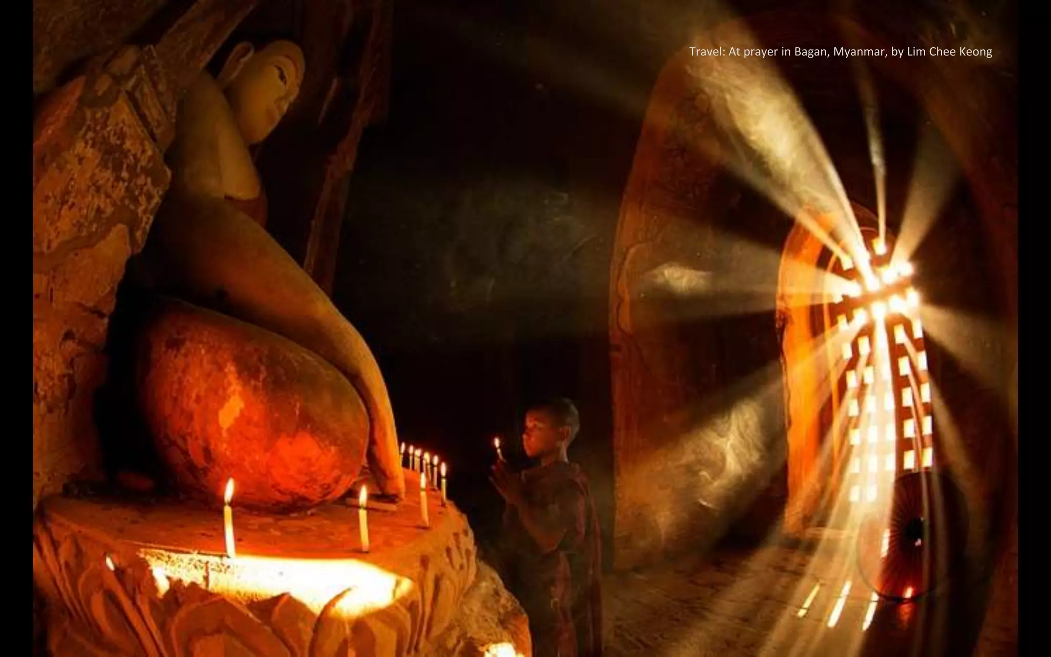 Travel: At prayer in Bagan, Myanmar, by Lim Chee Keong
 