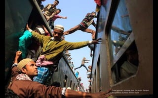 Travel winner: Jumping over the train, Gazipur,
Bangladesh, by Noor Ahmed Gelal
 