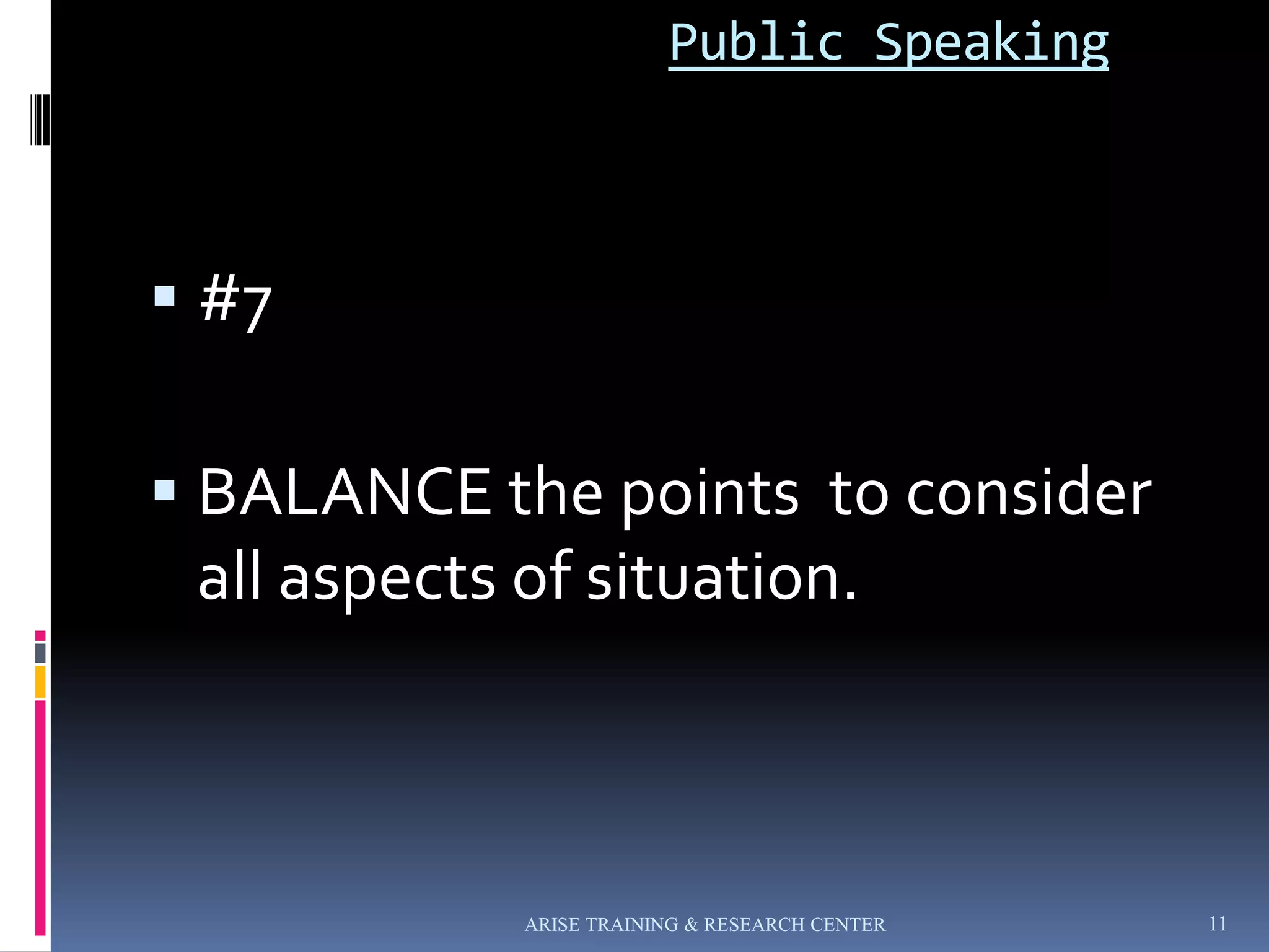 Winning speech mind of will power | PPT