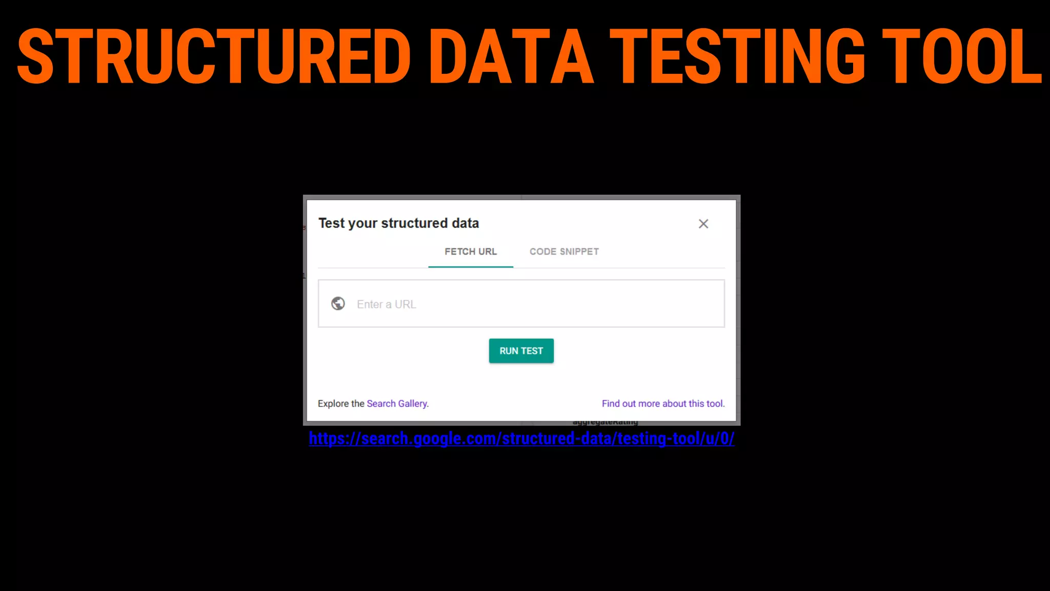STRUCTURED DATA TESTING TOOL
https://search.google.com/structured-data/testing-tool/u/0/
 