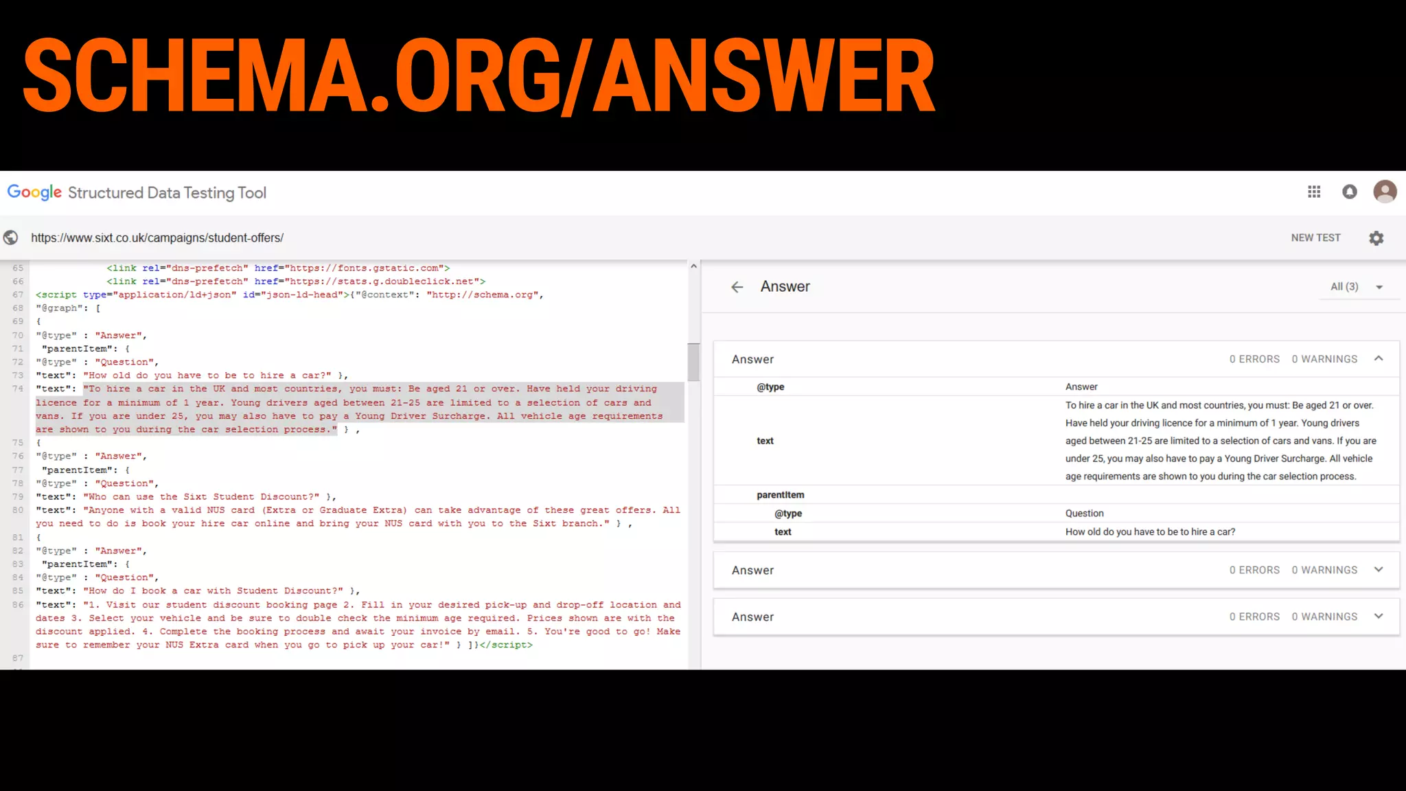 SCHEMA.ORG/ANSWER
 