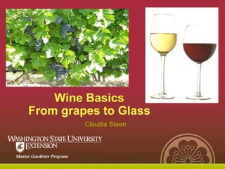 Wino-101-basics Introduction to Wine Industry | PDF