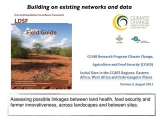 Toward Integrated Analysis of Socio- Ecological Data for Improved Targeting of Resilient Farming Systems - Leigh Winowiecki