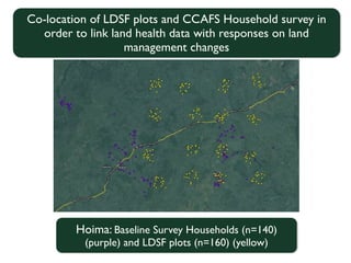 Toward Integrated Analysis of Socio- Ecological Data for Improved Targeting of Resilient Farming Systems - Leigh Winowiecki