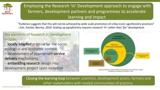 Applying the Research in Development Approach to Scale Restoration