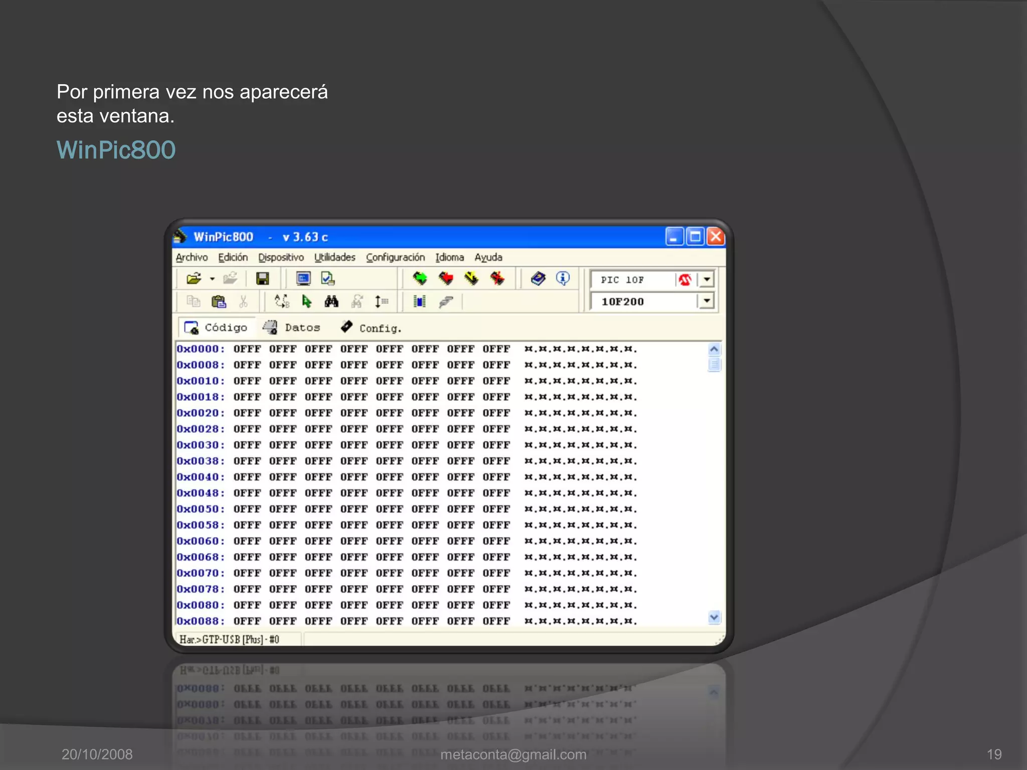 Manual básico WinPic800