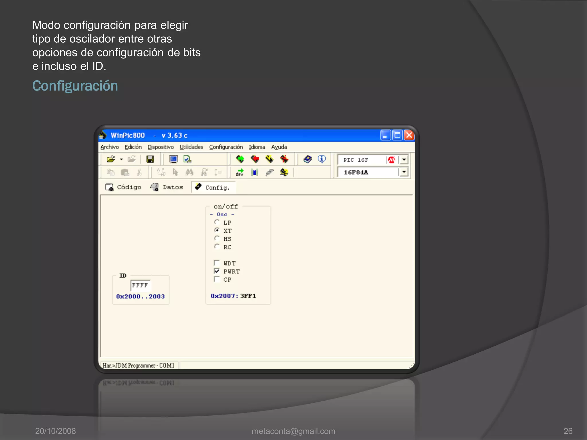Manual básico WinPic800