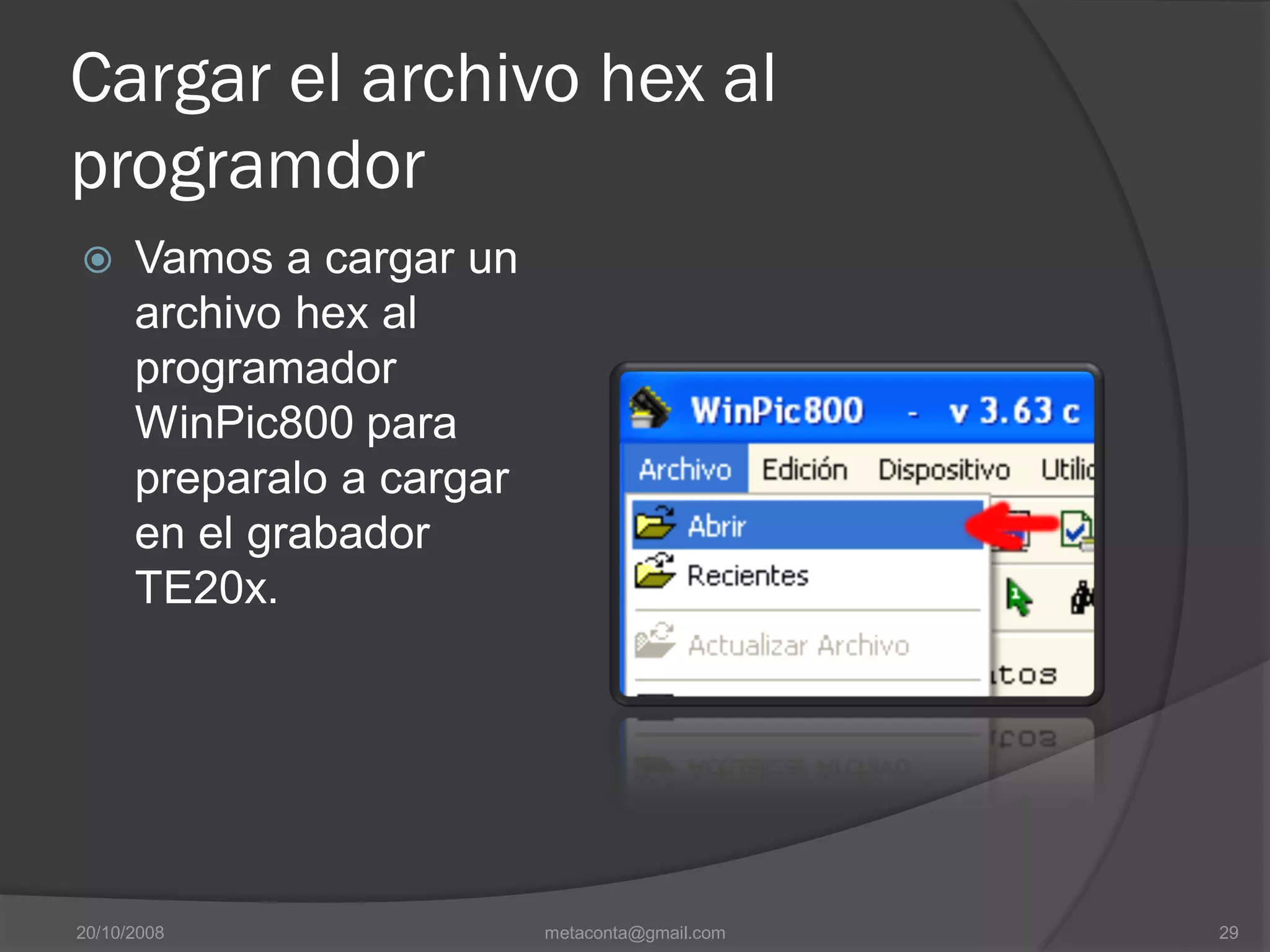 Manual básico WinPic800