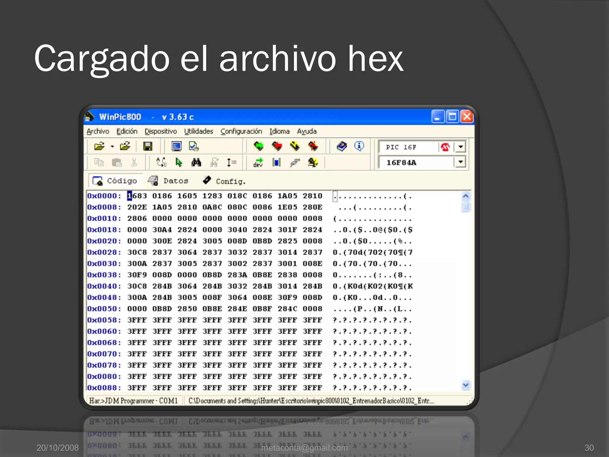 Manual básico WinPic800