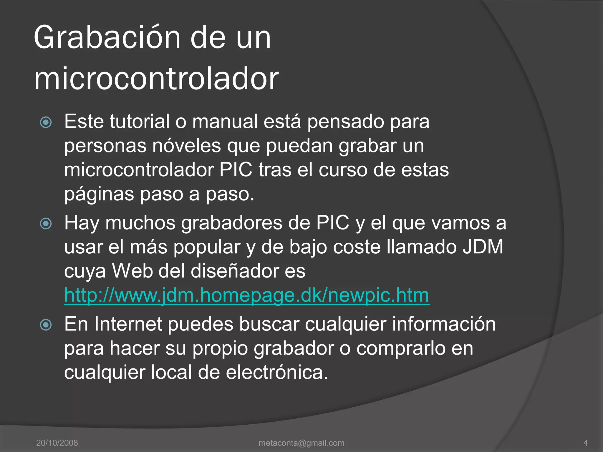 Manual básico WinPic800