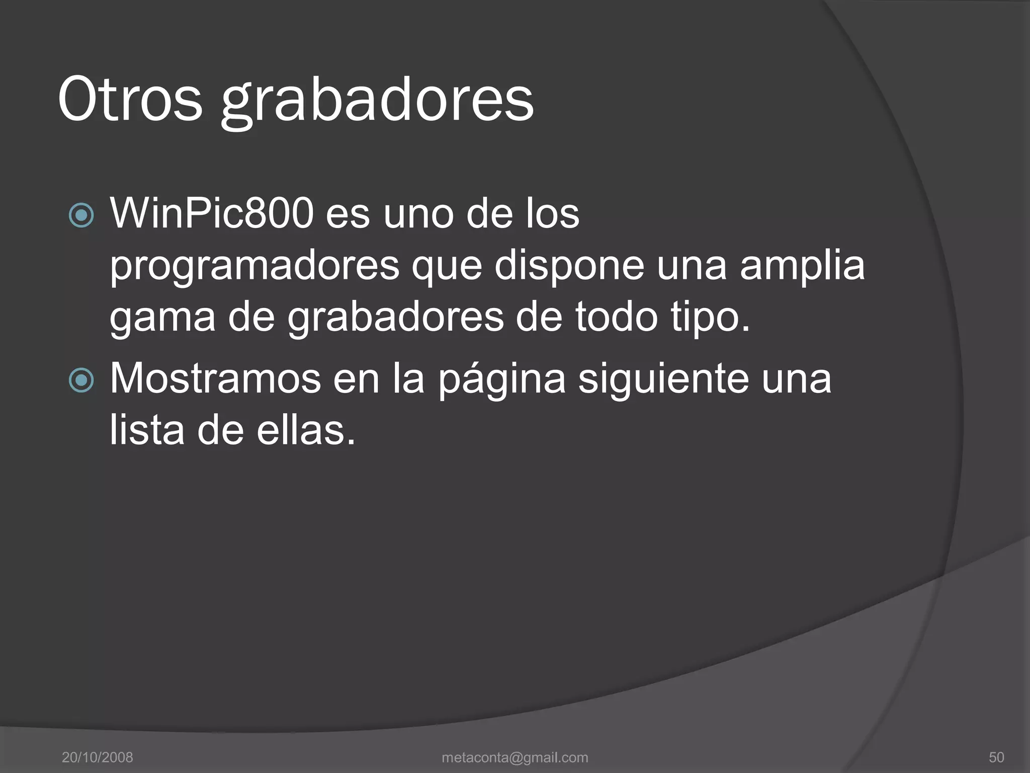 Manual básico WinPic800