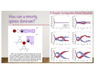 5-Regular Configuration-Model Networks
How can a minority
opinion dominate?
 