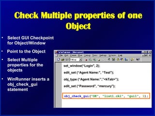 WinRunner Training | PPT