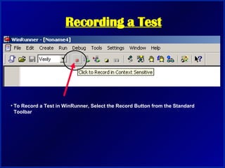 WinRunner Training | PPT