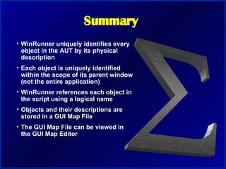 WinRunner Training | PPT