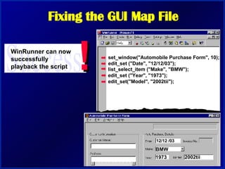 WinRunner Training | PPT