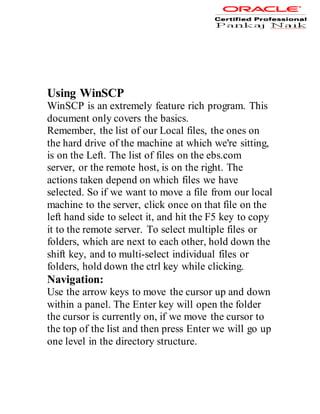 Win scp | PDF