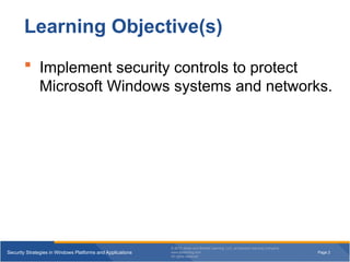 MS Windows Security Strategies - Chapter 4 | PPTX
