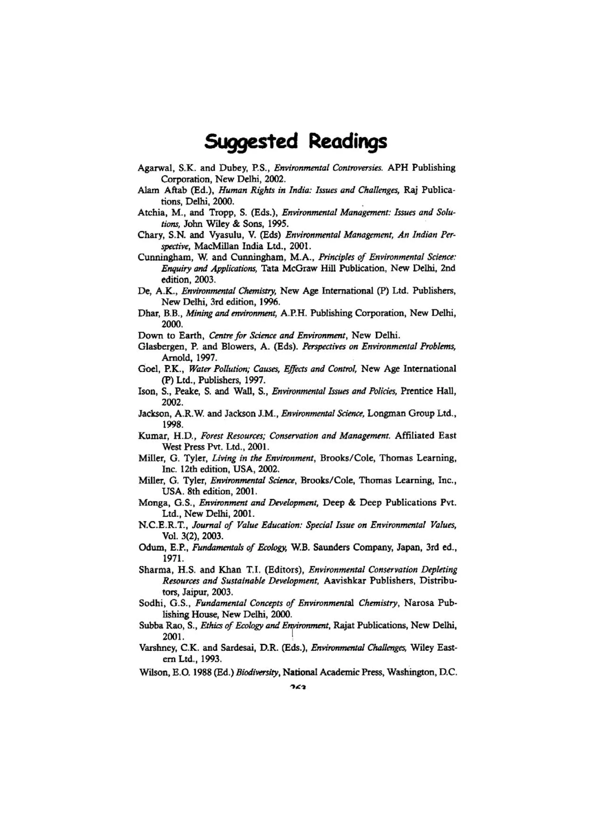Perspective in Environvental Studies by Kaushik--kaushik