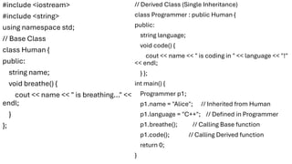 Comprehensive Guide to Inheritance and Polymorphism in C++ Programming ...