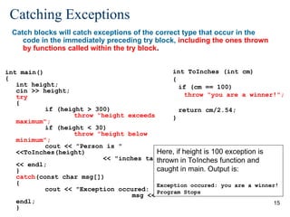 Comprehensive Guide to Exception Handling in C++ Programming | PPT