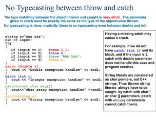 Comprehensive Guide to Exception Handling in C++ Programming | PPT