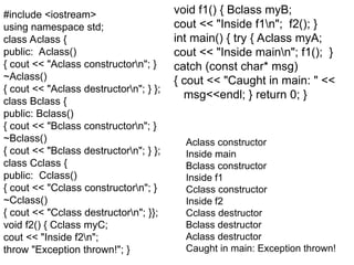 Comprehensive Guide to Exception Handling in C++ Programming | PPT