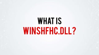 winshfhc.dll?
WHAT IS
 
