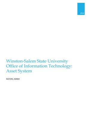 Systems Analysis and Design | Final Project | PDF