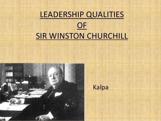Winston Churchills Response To Leadership