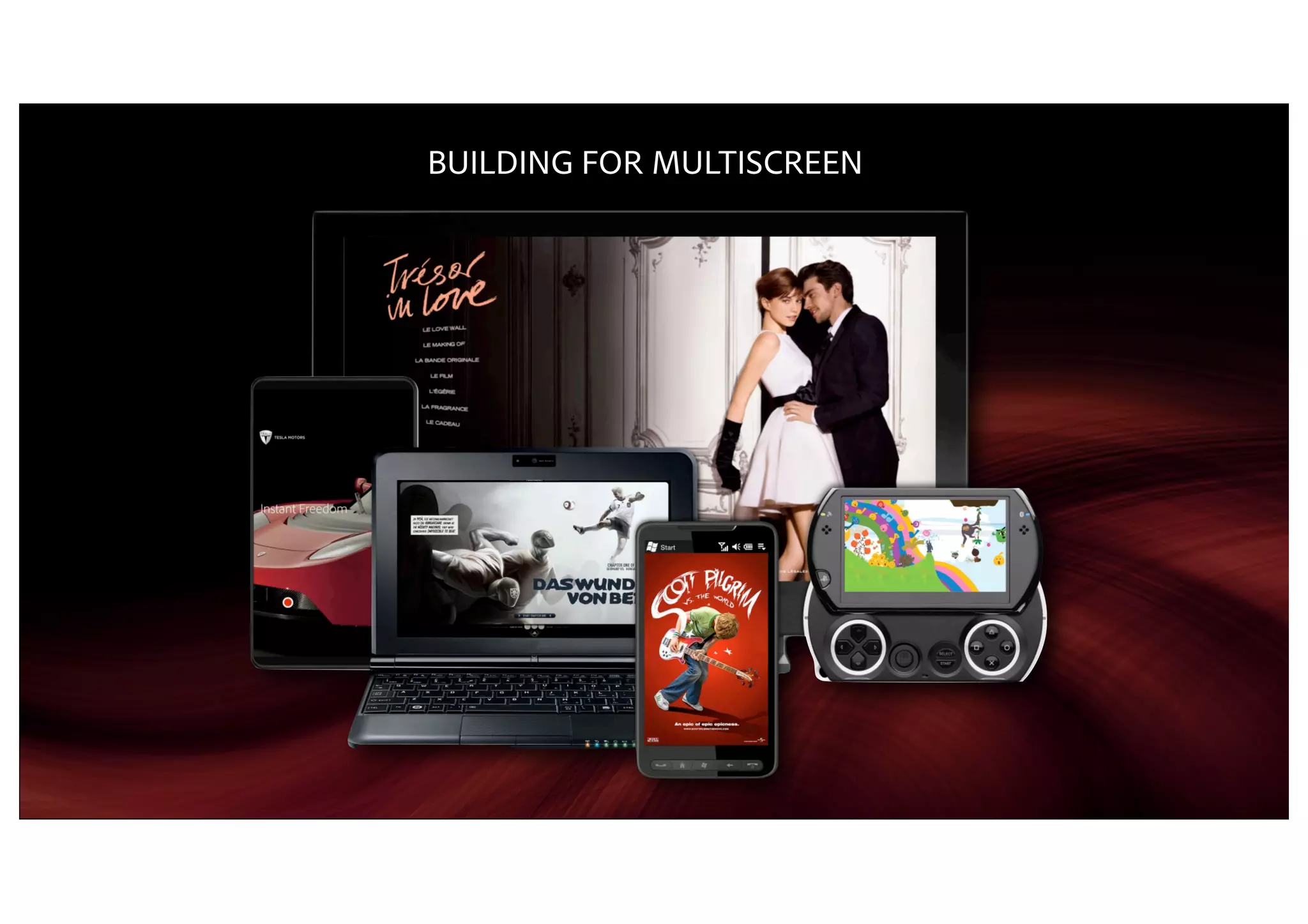 BUILDING FOR MULTISCREEN
 