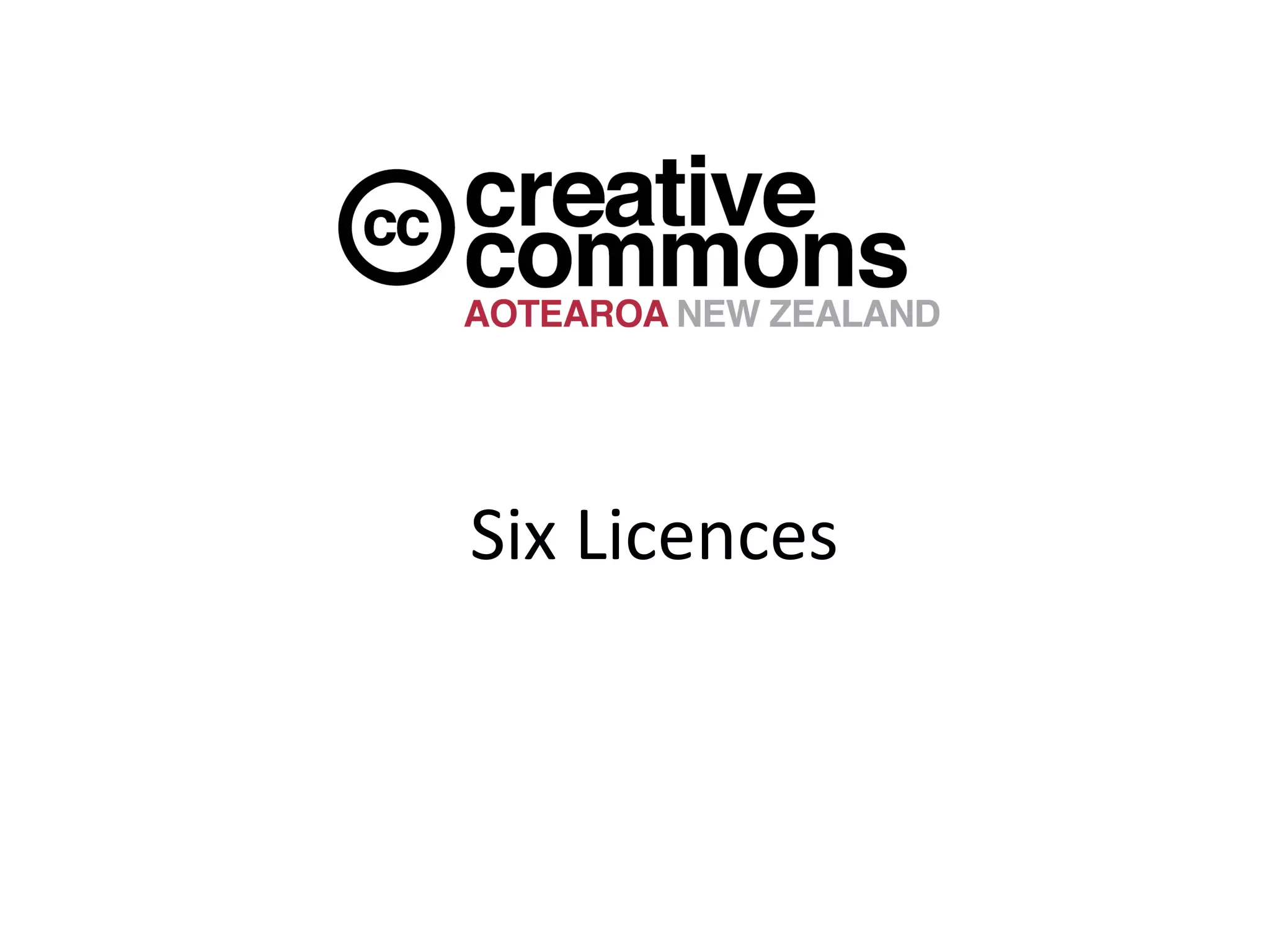 Six Licences

 
