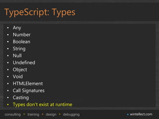 Introduction to TypeScript | PPT