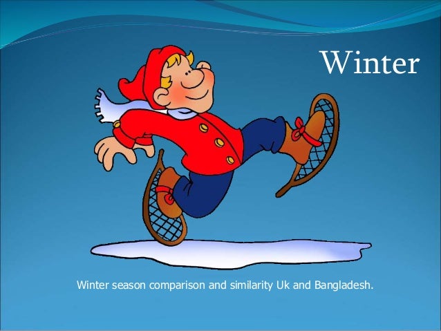 winter season cartoon pictures